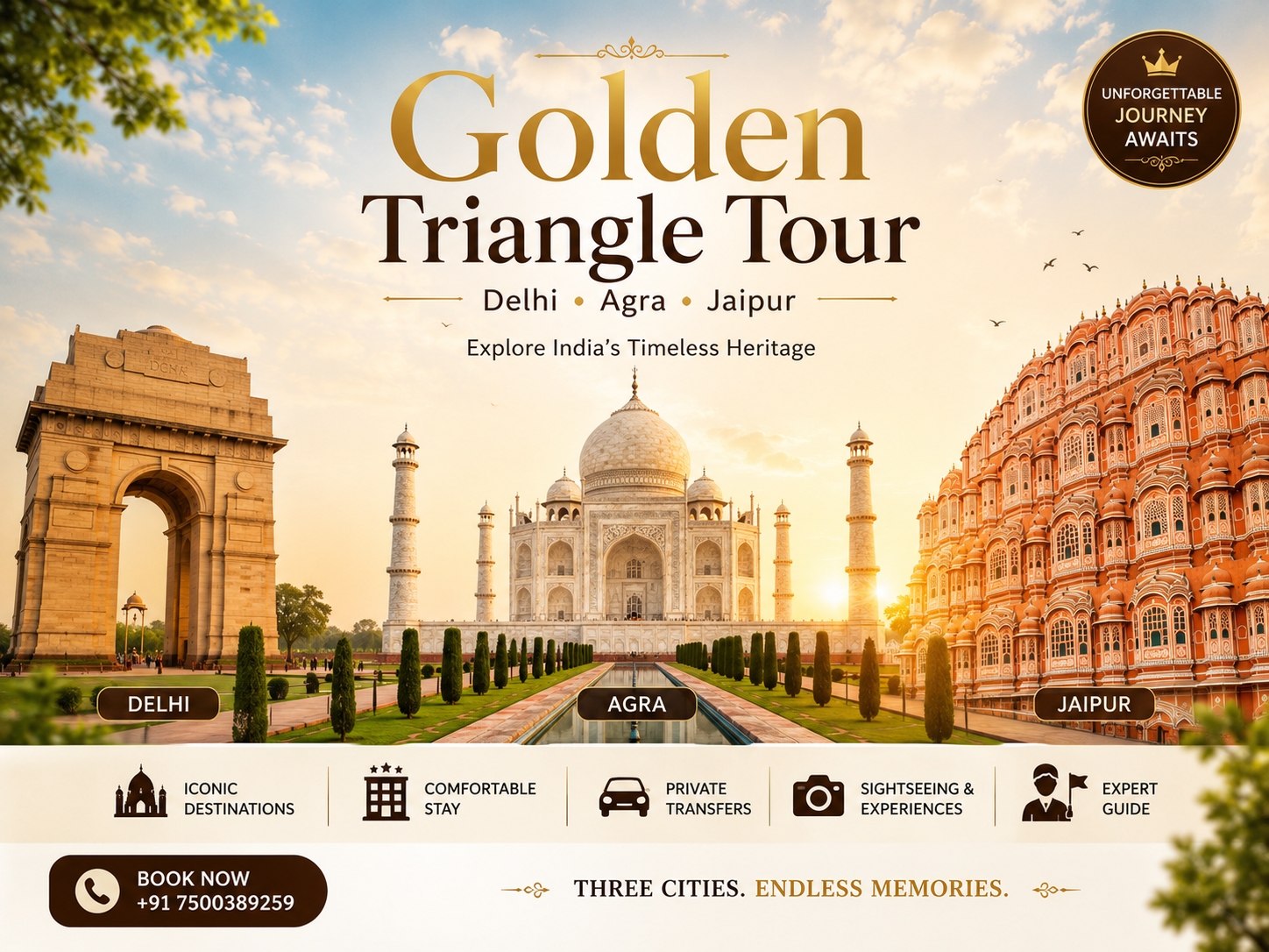 Golden Triangle tour package