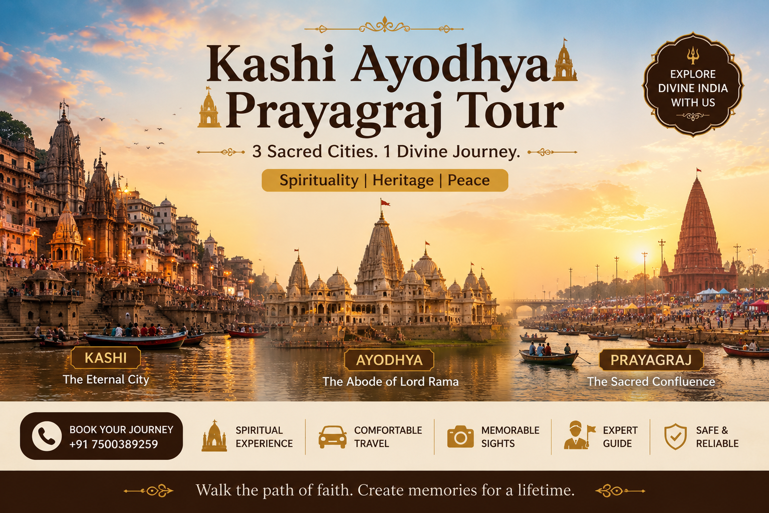 Kashi Ayodhya Prayagraj tour package