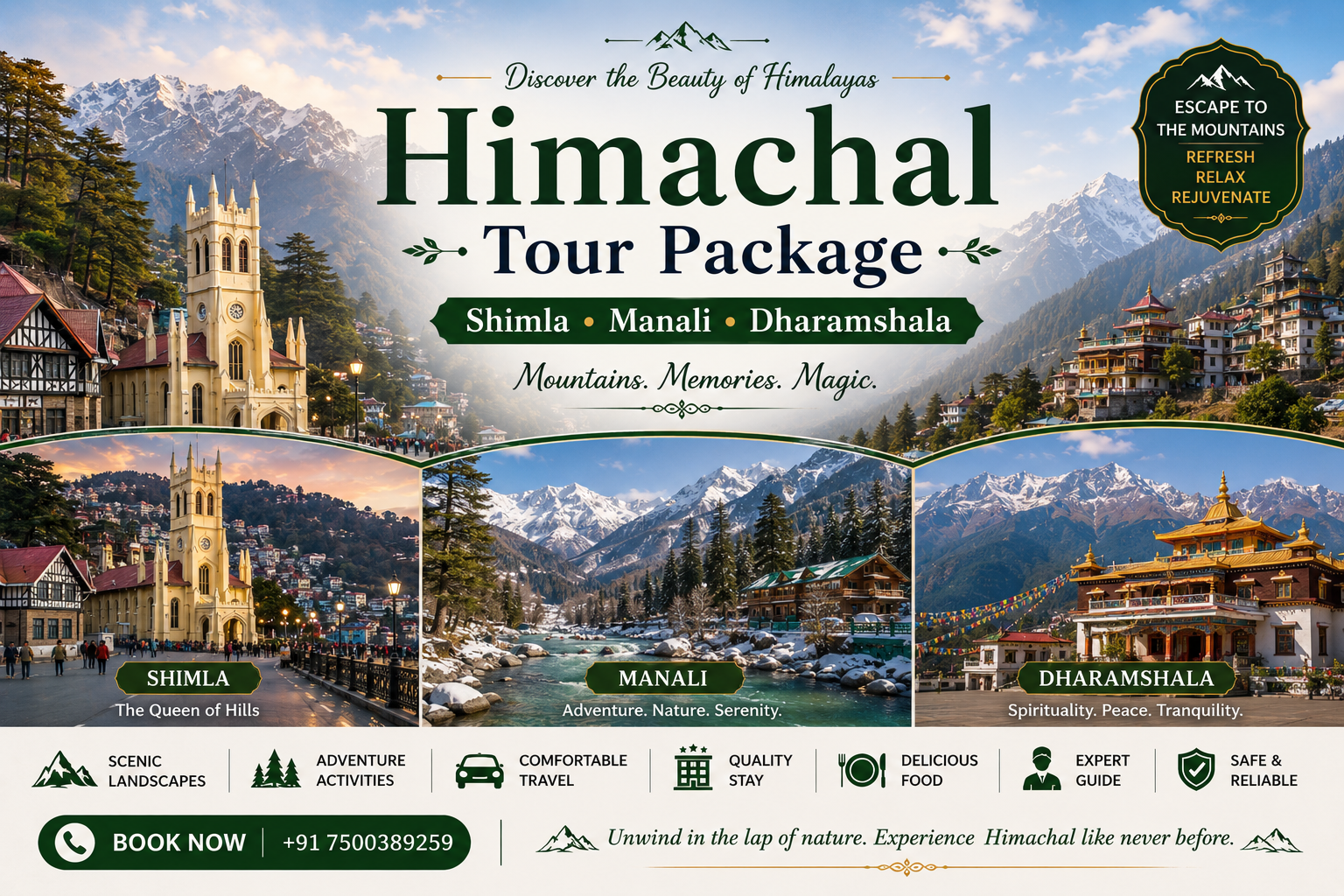 Himachal tour package